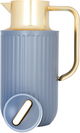 Everest Laura Thermos, 1.6 litres, golden handle, thermal glass inner shell, plastic outer shell - dark gray product image 3