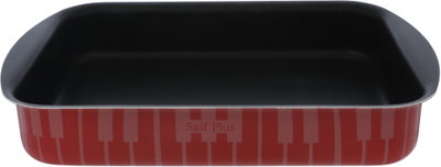 Alsaif Plus Teflon Oven Trays Set, 3 Pieces - Red product image 4