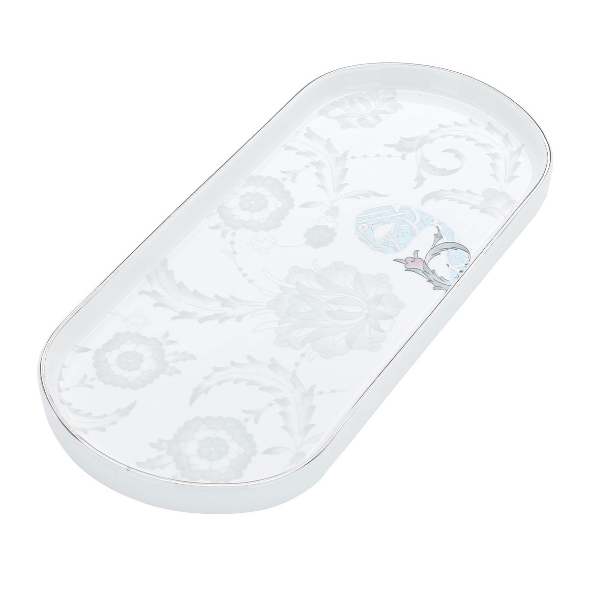 Al Saif Gallery Porcelain Serving Plate, 26X11X2 Cm - White product image 2