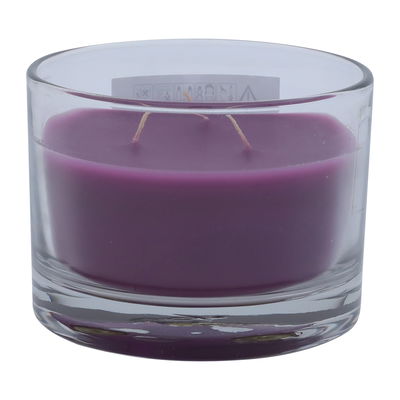 شمع معطر برائحة زهرة الكرز رواد العائلة، 9 سم، 3 فتلات، وسط - موف product image 3