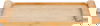 Al Saif Gallery wooden dessert serving dish, rectangular - wooden product image 1