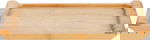 Al Saif Gallery wooden dessert serving dish, rectangular - wooden product image 1
