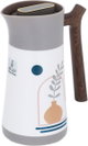 Al Saif Gallery thermos, 0.35 liters, steel inner container, steel outer shell - white grey product image 3