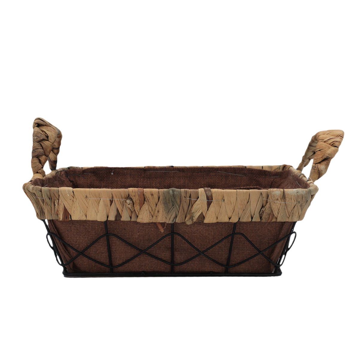 Al Saif Gallery Wicker Serving Basket, Square - Brown product image 2