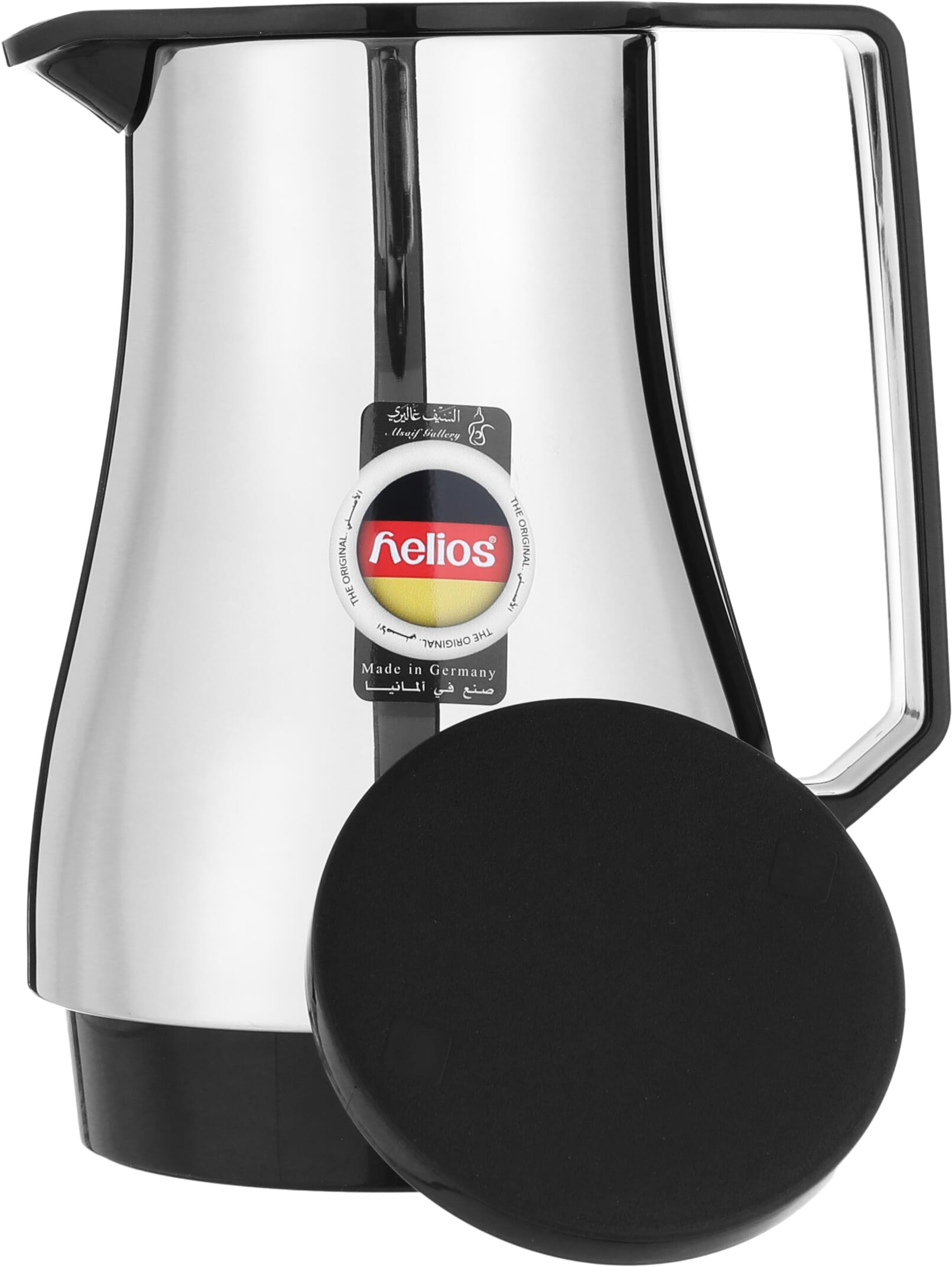 Helios Steel Thermos, 0.6 Liter - Silver product image 3