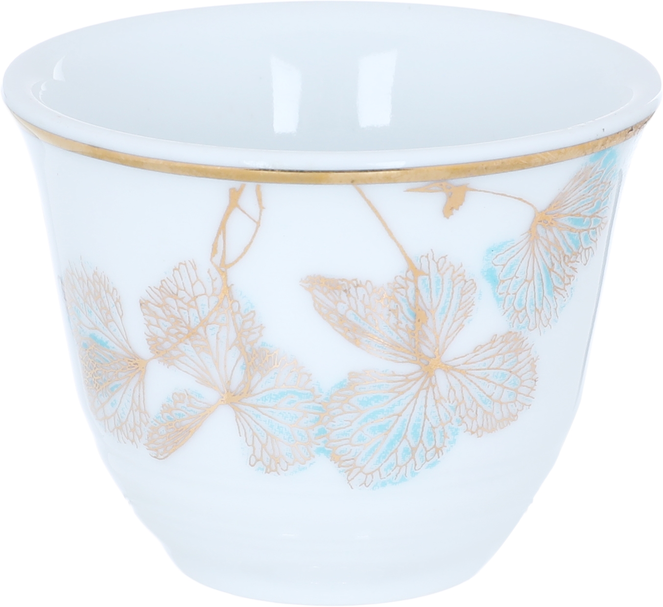 Al Saif Gallery Porcelain Arabic Coffee Cups Set, 12 Pieces - White product image 2
