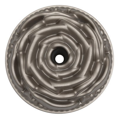 قالب كيك مجوف ألمنيوم روكي، 24x24x10 سم، دائري - ذهبي غامق product image 4