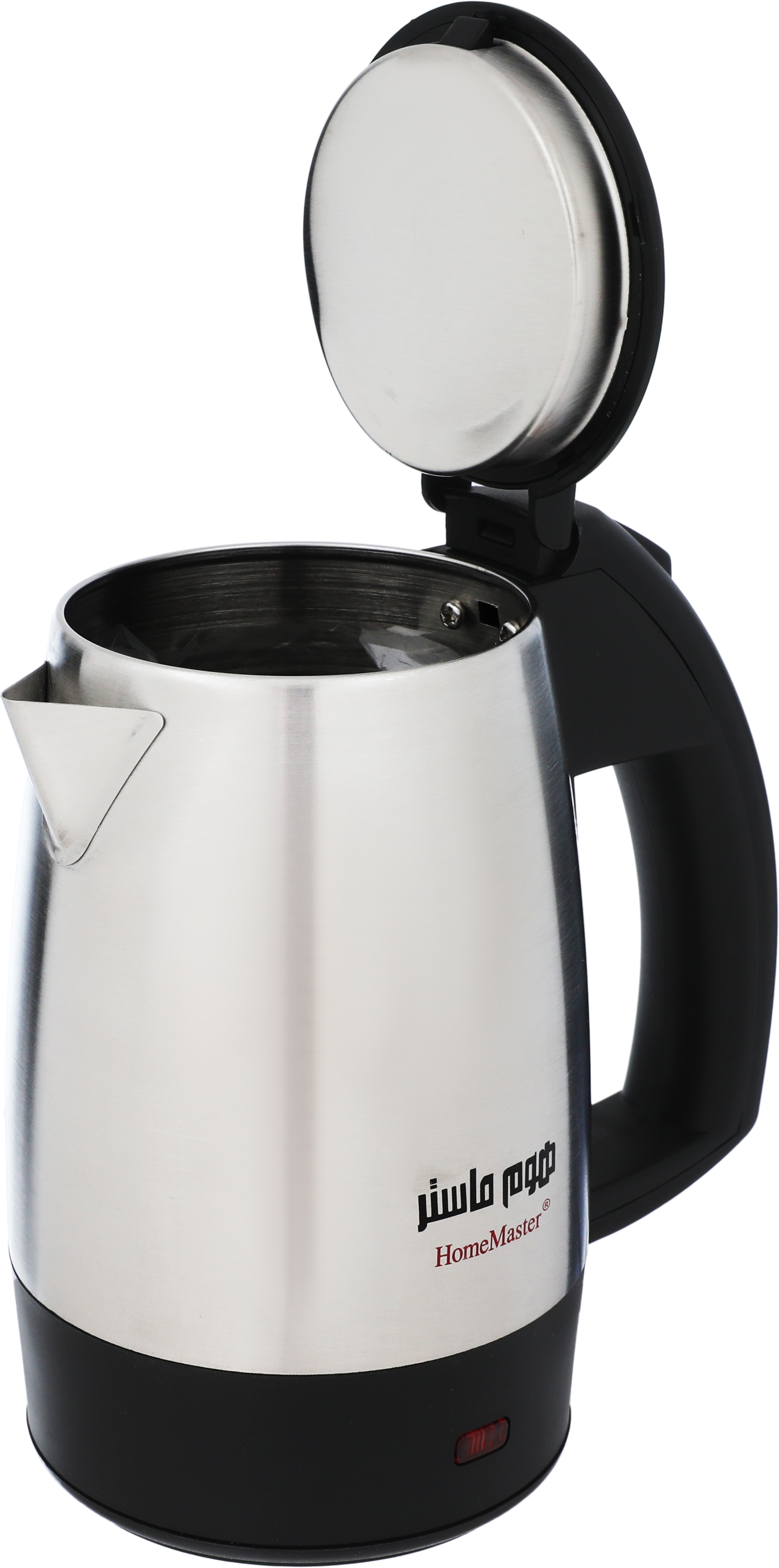 Home Master Glass Water Kettle, 800 Watt, 0.5 Liter - Black Silver product image 3