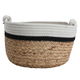 Al Saif Gallery Cotton Baskets Set, 30 x 24 x 21 cm, Round, with Handle, 3 Pieces - Brown product image 4