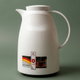 Rhinestone thermos, 1.5 liters, thermal glass inner container, plastic outer shell - white product image 1