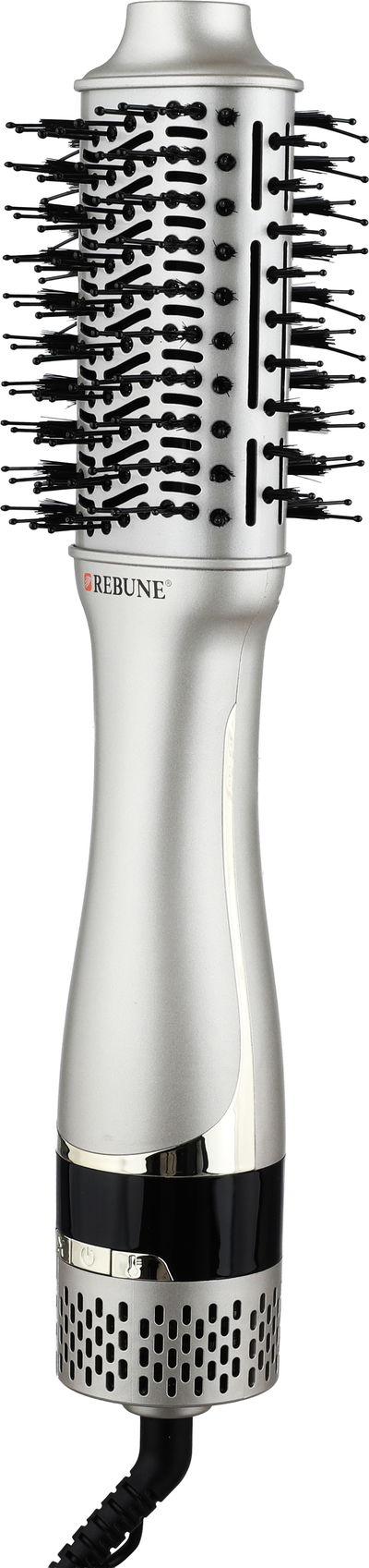 مصفف شعر ريبون، 1200 واط، 8x35 سم، شاشة عرض LCD - فضي أسود product image 3