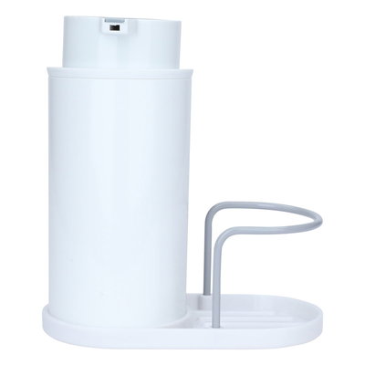 علبة صابون ضغط بلاستيك السيف غاليري، باستاند - أبيض product image 2