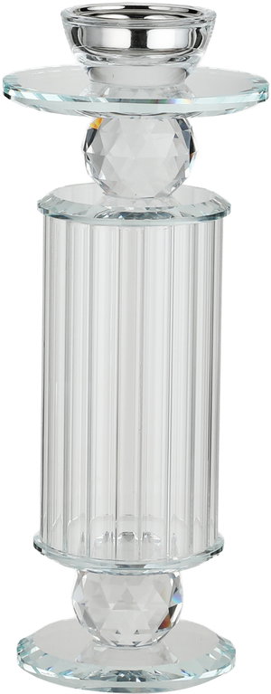 مبخرة زجاج السيف غاليري، 9.5x9.5x31.5 سم - شفاف product image 2