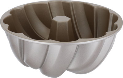 MARISSA LOUNINA Granite Bundt Cake Mold, 24x24x9.8 cm - Gold product image 2