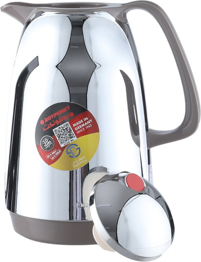 Rotpont Thermos, 1 liter, inner material: thermal glass - silver product image 5