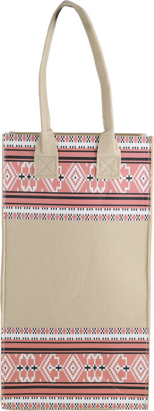 شنطة ترامس بوليستر السيف غاليري، 20x37 سم، نقش تراثي - متعدد الألوان product image 2