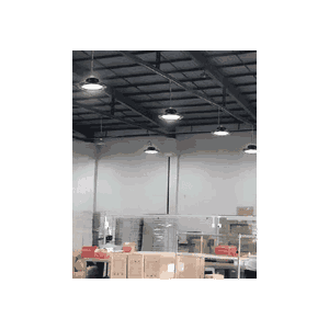 Norco High Bay Aluminum Glass Floodlight, 50W, 6500K, IP65 Protection Rating, LED Lighting, 15x24cm - Black product image 2