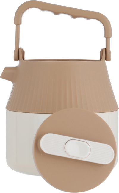 Reema Steel Al Saif Gallery Thermos, 1 liter - Brown Beige product image 5