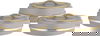 Al Saif Gallery Kanda 2, 3-Piece Case Set, Steel Inner Case, Oval - Cappuccino Gold product image 1