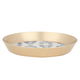 Al Saif Gallery Steel Sweet Plate, 12X12X2 Cm - Gold product image 2