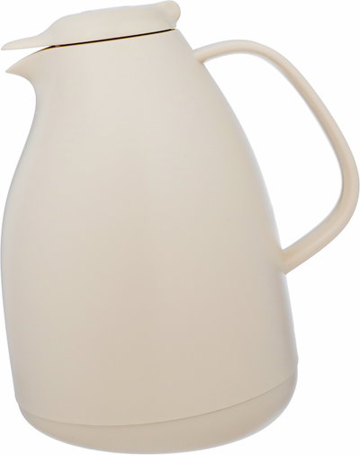 ترمس بطريق إليجانس، 1 لتر، حافظة داخلية زجاج حراري، غطاء ضغاط - بيج product image 2