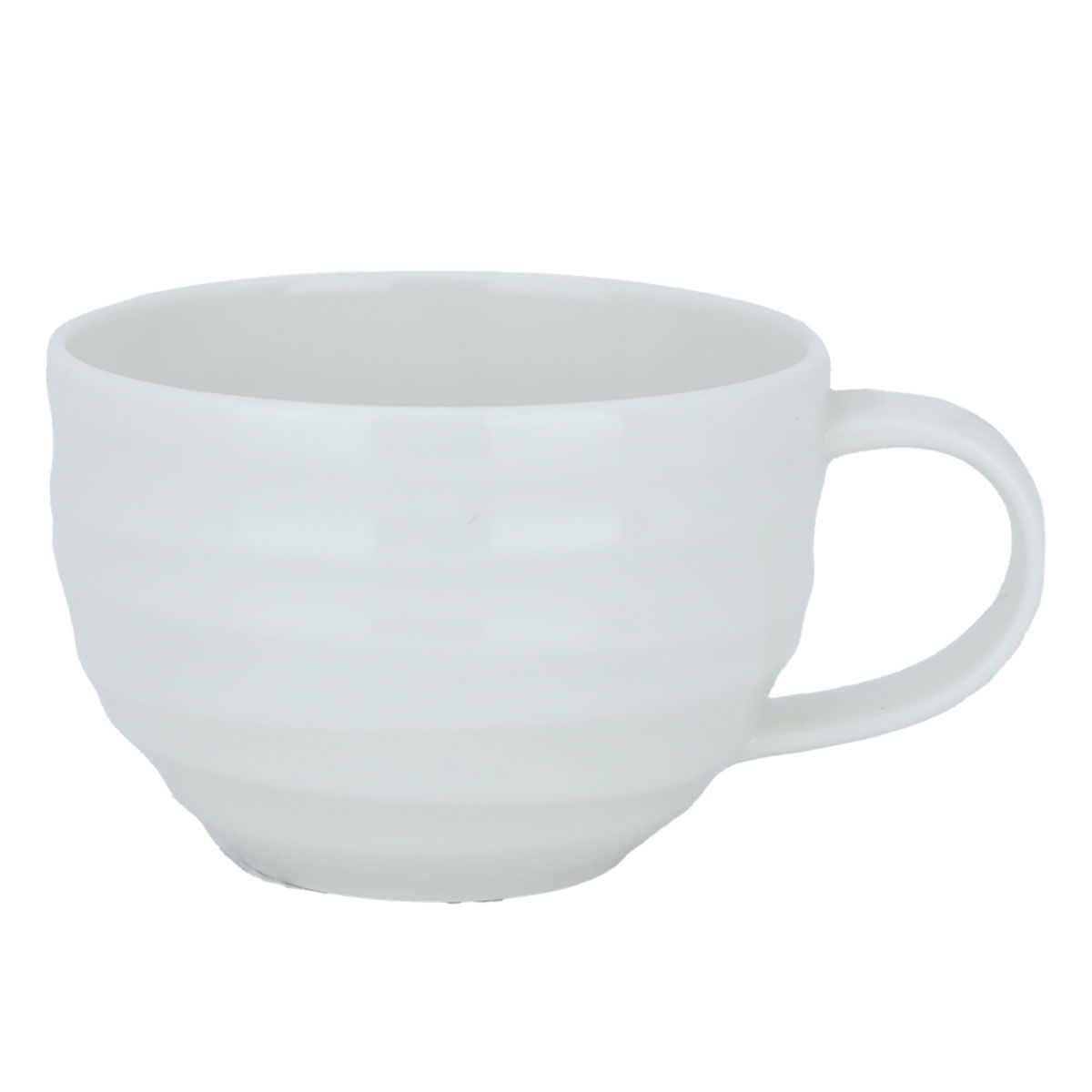 Al Saif Gallery Porcelain Tea Cup and Saucer, 2 Pieces, 90 ml - White product image 1