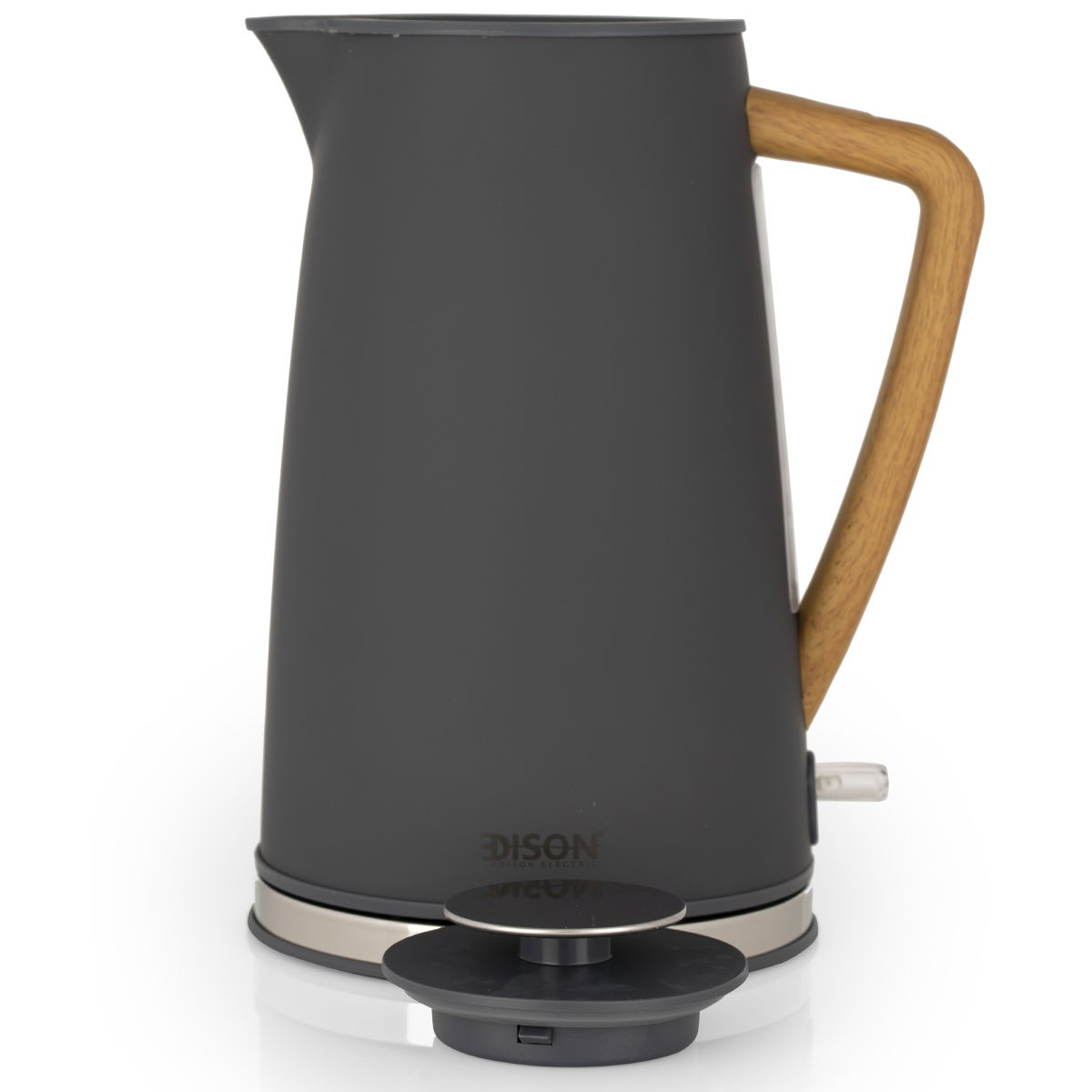 Edison Control Kettle, 1.7 Liter, 2200 Watt - Wooden Gray product image 2