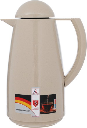 ترمس الراين، 1 لتر، حافظة داخلية زجاج حراري - بني فاتح product image 2