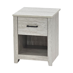 كومدينه خشب ام دي اف، 60×40×40 سم، 1 درج و رف - رمادي product image 2