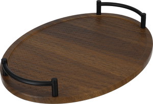 طقم طوفريات خشب السيف غاليري، 2 قطع - خشبي غامق product image 2