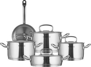 طقم قدور برولاين ستانلس ستيل كوركماز ، 9 قطعة - فضي product image 2