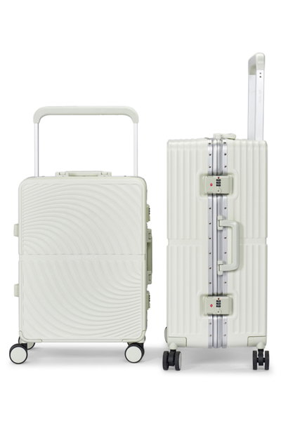 Limra LMA-1911 Polycarbonate Luggage Set, 2 Sizes, 4 Wheels - White product image 3