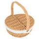 Al Saif Gallery Wicker Basket, Round - Brown product image 2