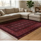 سجادة بوليستر سجادتي، 200×300 سم، نقشة همدان - أحمر product image 1