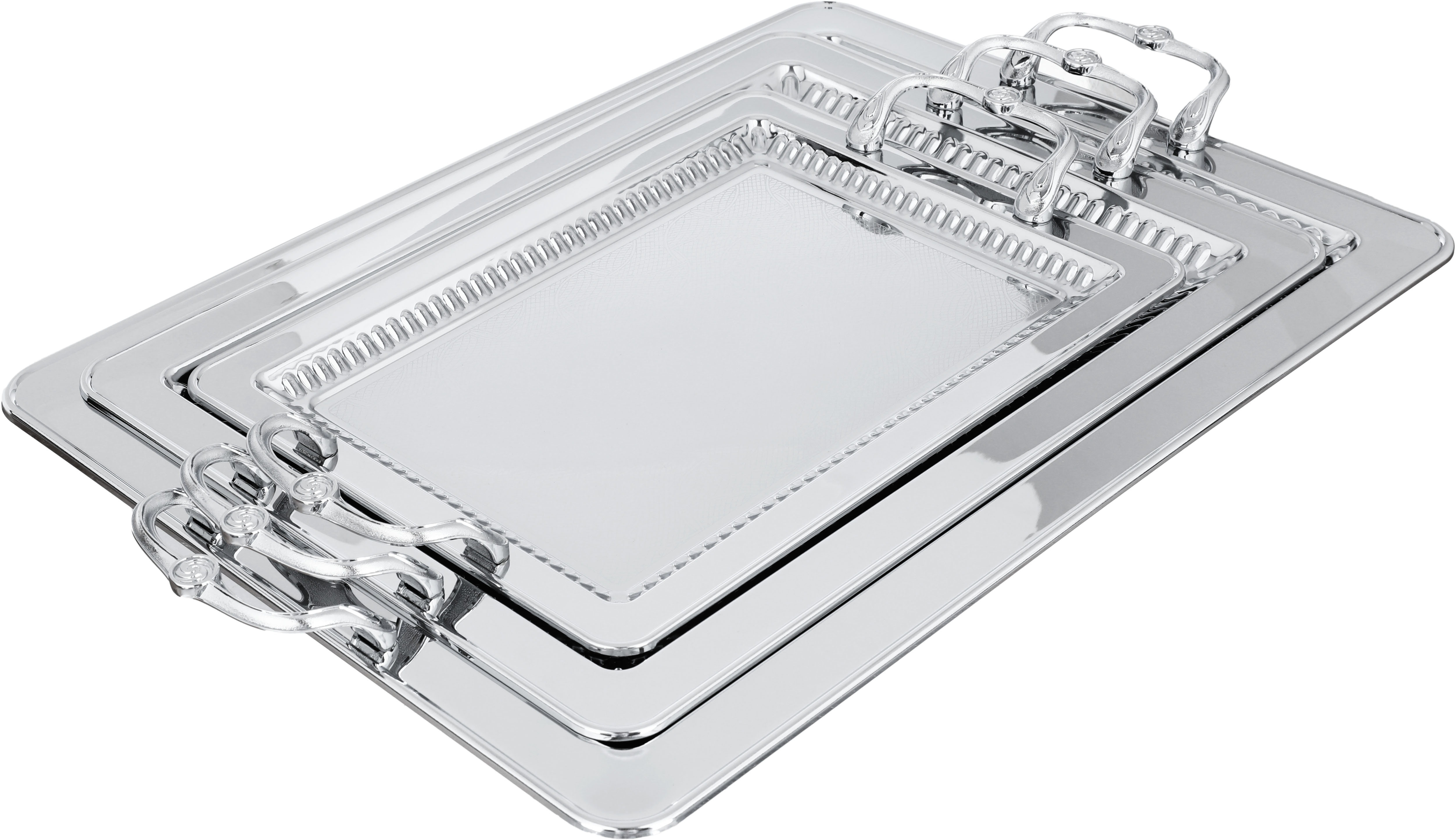 طقم طوفريات هلا استيل السيف بلص، 3 قطع - فضي product image 1