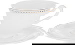 Alsaif Gallery Porcelain Dinner Set, 166 Pieces, Gold-White Rim product image 6