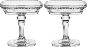 Glass Serving Stand, 9 cm, 2 Pieces - Clear product image 2