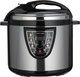 قدر ضغط كهربائي هوم ماستر، 1400 واط، 12 لتر، 7 برامج للطبخ، HM-772 - فضي اسود product image 1