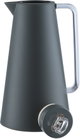 Glory Helena Thermos, 1 Liter, Glass Interior, Transparent Handle, Push-Button Lid - Dark Gray product image 5