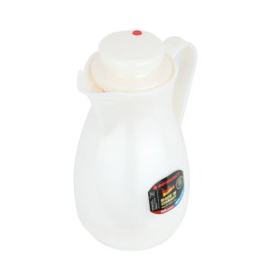 Rotpont glass thermos, 1.8 litres, plastic outer shell - pearl product image 2