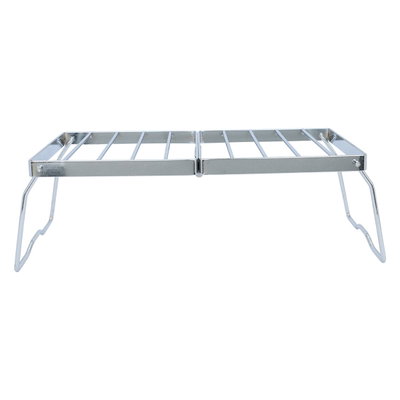مركاب استيل السيف غاليري، 20×40 سم، مع شنطة بني - فضي product image 4