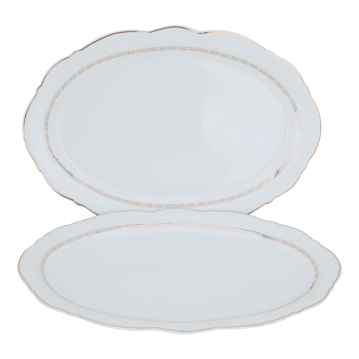 طقم سفرة بورسلان بنقش ذهبي السيف غاليري، 65 قطعة - أبيض product image 4