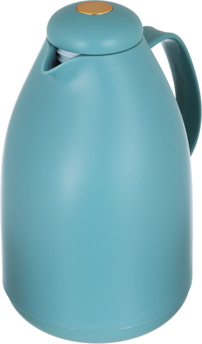 Al Saif Gallery Pro Penguin Thermos, 1.5 liters, glass inner container, plastic outer shell - turquoise product image 3