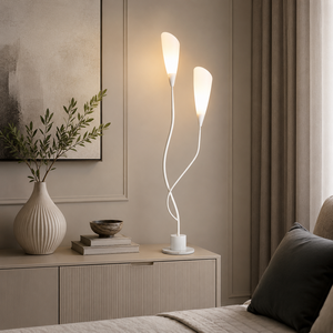 اباجورة طاولة معدن، 60x10 سم - ابيض product image
