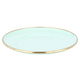 Al Saif Gallery Steel Serving Plate, 20 cm, Round - Light Green product image 1
