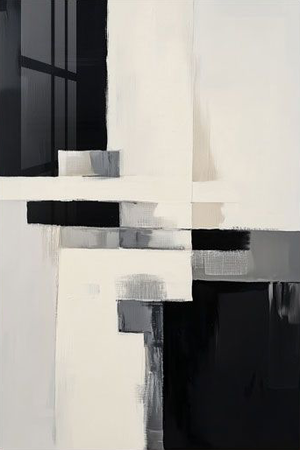 لوحة جدارية كانفس يدوي مع طباعة، 120×80 سم، اطار اسود - متعدد الالوان product image 2