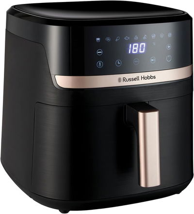 Russell Hobbs 27630 Air Fryer, 1800W, 8.3L, 9 Programs, Digital Display - Black product image 1
