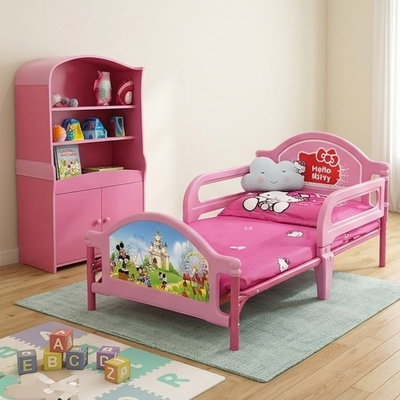 سرير اطفال بلاستيك، 150×70 سم - روز product image 2