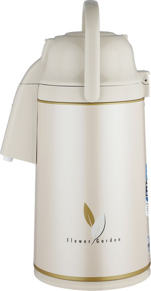 Zogershi Abu Feel Japanese Thermos, 3 Liters, Glass Inner Container, Stainless Steel Outer Body, Push Button, Safety Lock, 360 Degrees - Beige product image