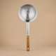 Safa Stainless Steel Food Strainer, 16x41 cm - Wood Grain Silver product image 1